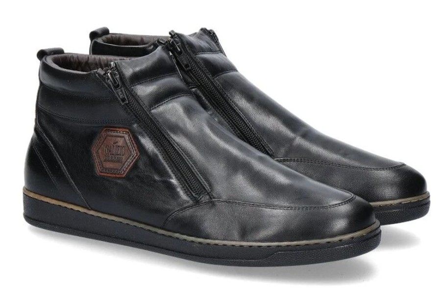 Herren Galizio Torresi Warmgefuttert | Galizio Torresi Stiefelette Gefu00Fcttert Foulard Nero (41)