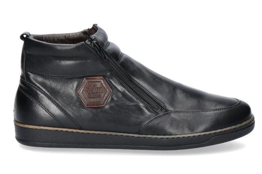 Herren Galizio Torresi Warmgefuttert | Galizio Torresi Stiefelette Gefu00Fcttert Foulard Nero (41)