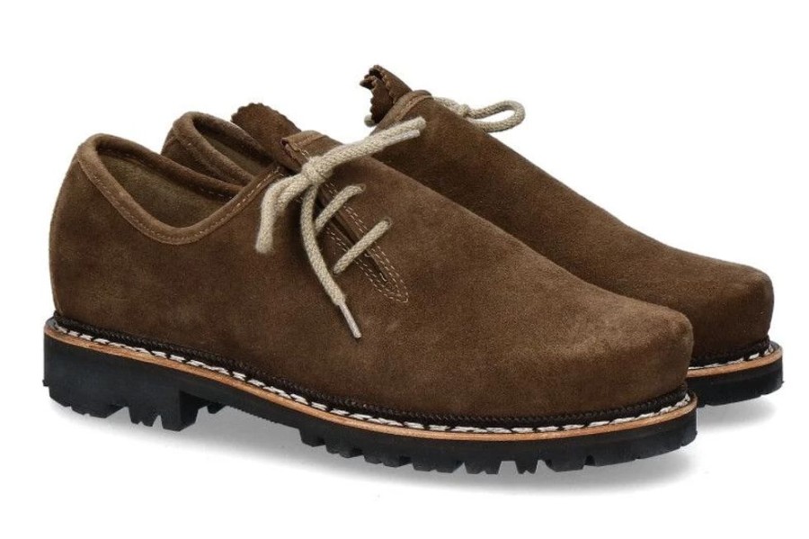 Herren Meindl Trachtenschuhe | Meindl Haferlschuh Kochl Velour Torf (46)