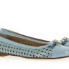 Damen ScarpaRossa Ballerinas | Scarparossa Ballerina Vernice Cele Nappa Blu (42)