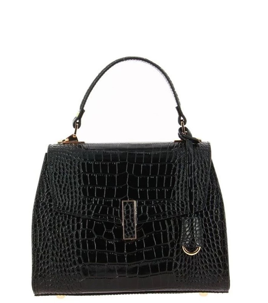 Damen Carol J. Taschen | Carol J. Tasche Vernice Cocco Nero