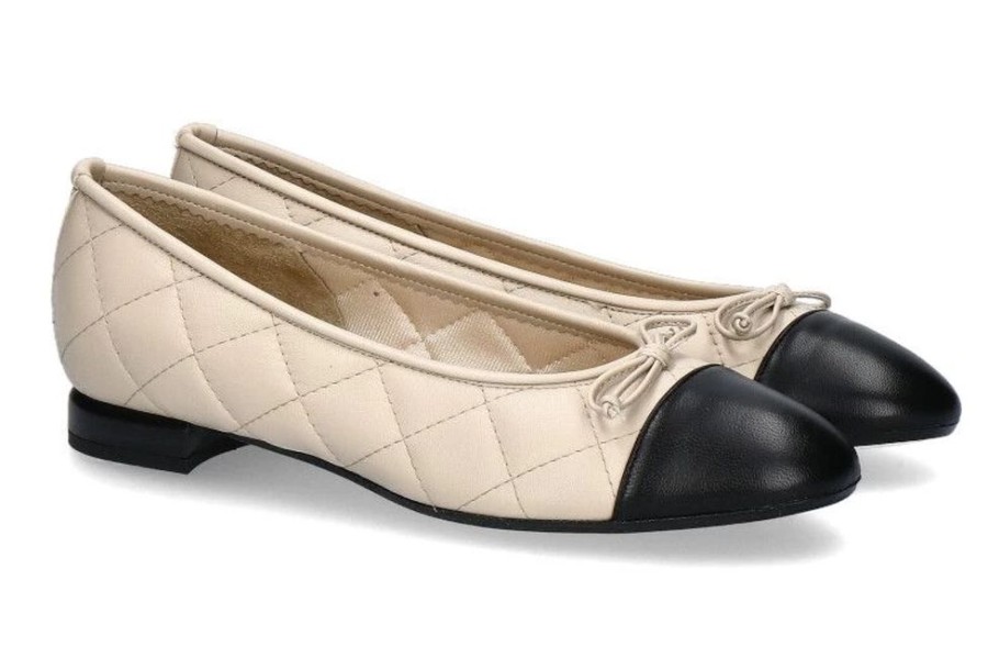 Damen Brunate Ballerinas | Brunate Ballerina Flex Nappa Nero Moon