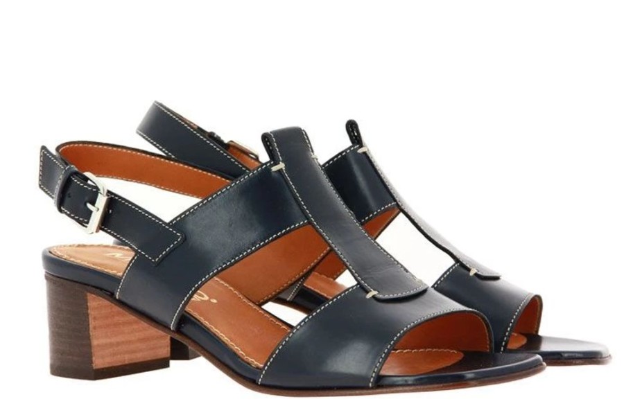 Damen Maretto Sandalen | Maretto Sandalette Leather Blue (39)