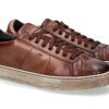 Herren Santoni Sneakers | Santoni Sneaker Reef Brown- Braun