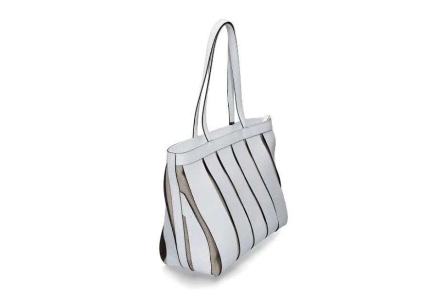 Damen Carol J. Taschen | Carol J. Handtasche By Gianni Notaro 562 Bianco