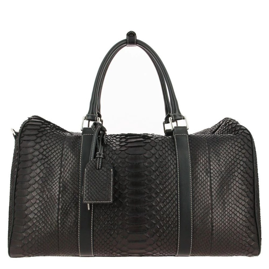 Damen Silvano Biagini Taschen | Silvano Biagini Weekender Real Python- Schwarz