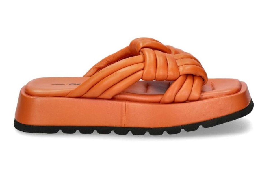 Damen 181 Pantoletten | 181 Tahiti Pantolette Nappa Arancio