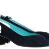 Damen Thierry Rabotin Sandalen | Thierry Rabotin Sandale Skylar Camoscio Navy (38)