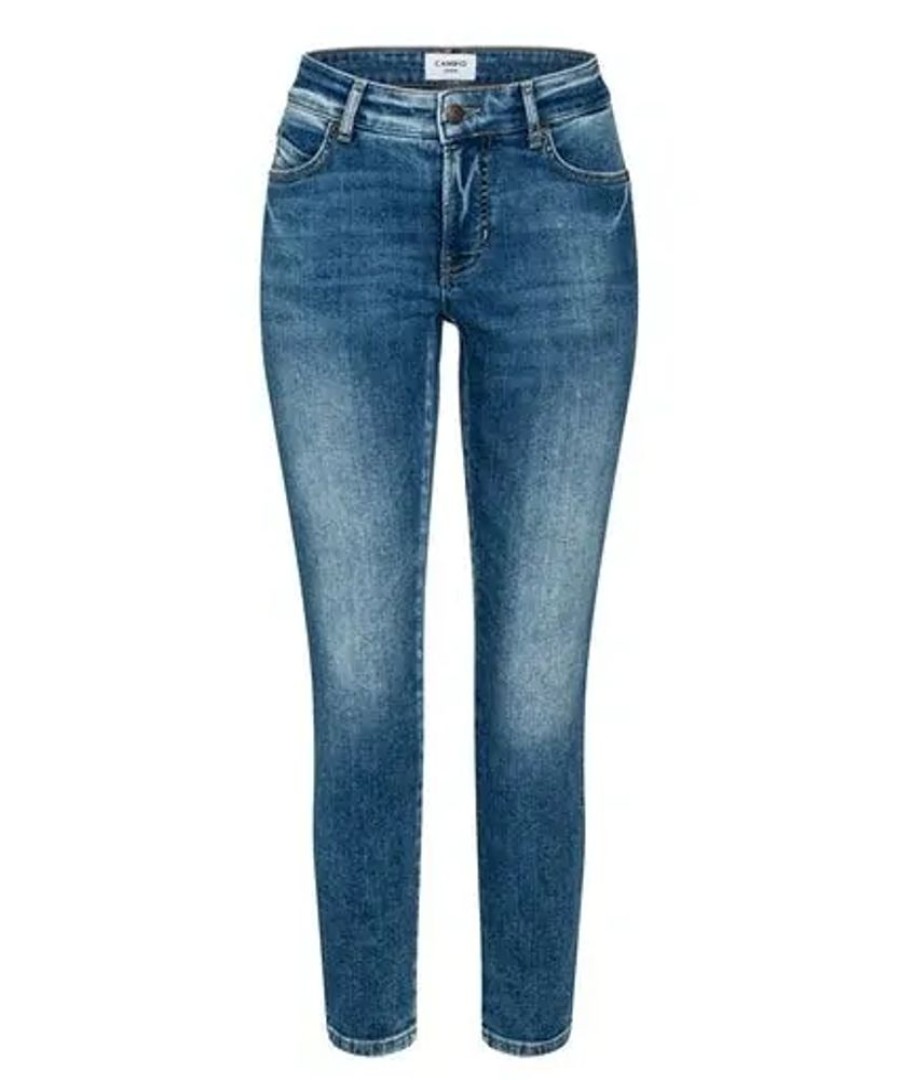 Damen Cambio Jeans | Cambio Jeans Paris Ancle Cut -Salty Bleached