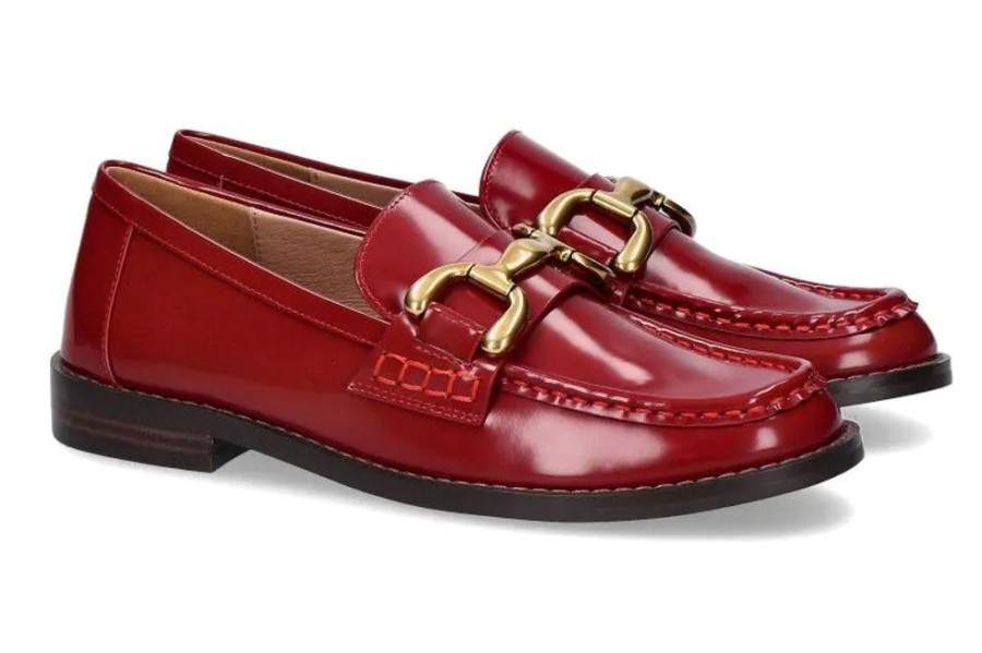 Damen Bibi Lou Slipper | Bibi Lou Loafer Jodie Carmin- Rot