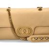 Damen La Carrie Taschen | La Carrie Umhu00E4Ngetasche Large Leather Beige