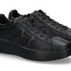 Herren Hogan Sneakers | Hogan Sneaker Rebel H562 Allacciato H Nero