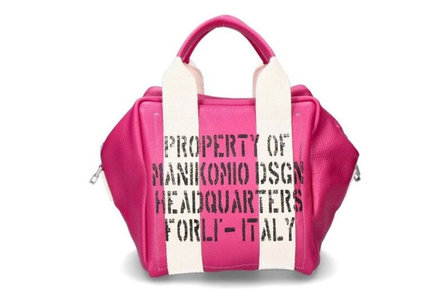 Damen Manikomio Taschen | Manikomio Bag Lady Fuchsia