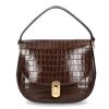 Damen Coccinelle Taschen | Coccinelle Tasche Zaniah Croco T.Moro