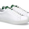 Herren Zespa Sneakers | Zespa Sneaker Apla Nappa White Green