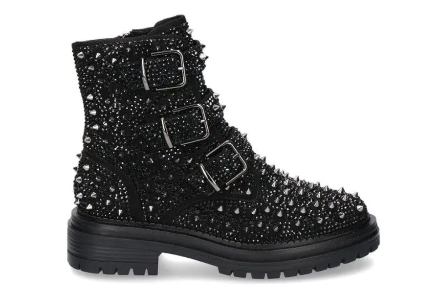 Damen Bibi Lou Booties | Bibi Lou Boots Penza Studs- Schwarz