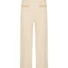 Damen Cambio Hosen | Cambio Hose Cameron Frontpocket French Tweed -Light Frozen Sand