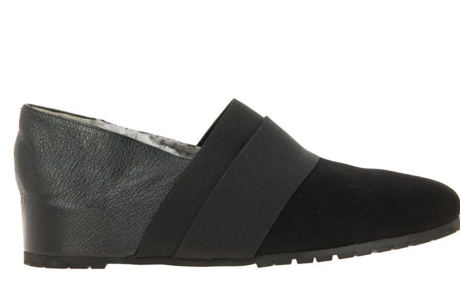 Damen Thierry Rabotin Warmfutter | Thierry Rabotin Slipper Gefu00Fcttert Camoscio Nero