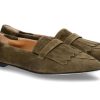 Damen Pomme D'Or Slipper | Pomme D'Or Slipper Grace Camoscio Military