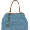 Damen Carol J. Taschen | Carol J. Beuteltasche Rafia Dollaro Cielo Ecru