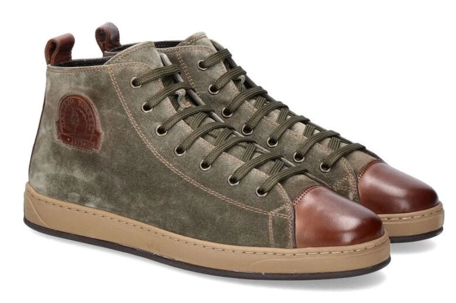 Herren Galizio Torresi Sneakers | Galizio Torresi Sneaker Weite Xxl Nougat Seta