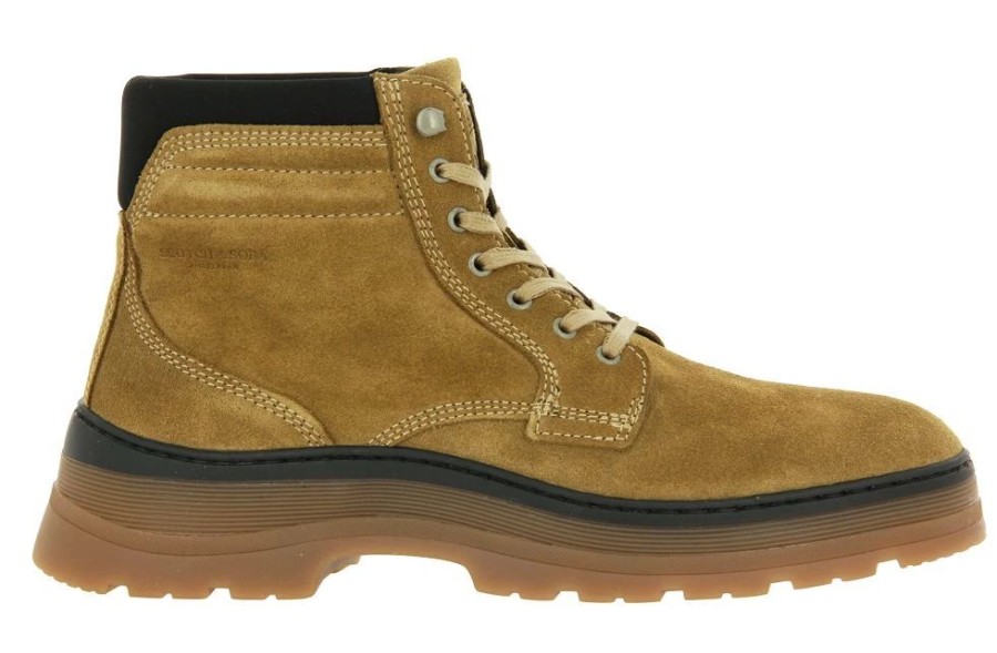 Herren Scotch & Soda Warmgefuttert | Scotch & Soda Boots Gefu00Fcttert Maffei Sand Black