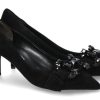 Damen Kennel und Schmenger Pumps | Kennel & Schmenger Pumps Rome Samtziege Leder Schwarz