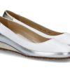 Damen Bagnoli Slipper | Bagnoli Slipper Nappa Bianco Silver Oro (37U00Bd)