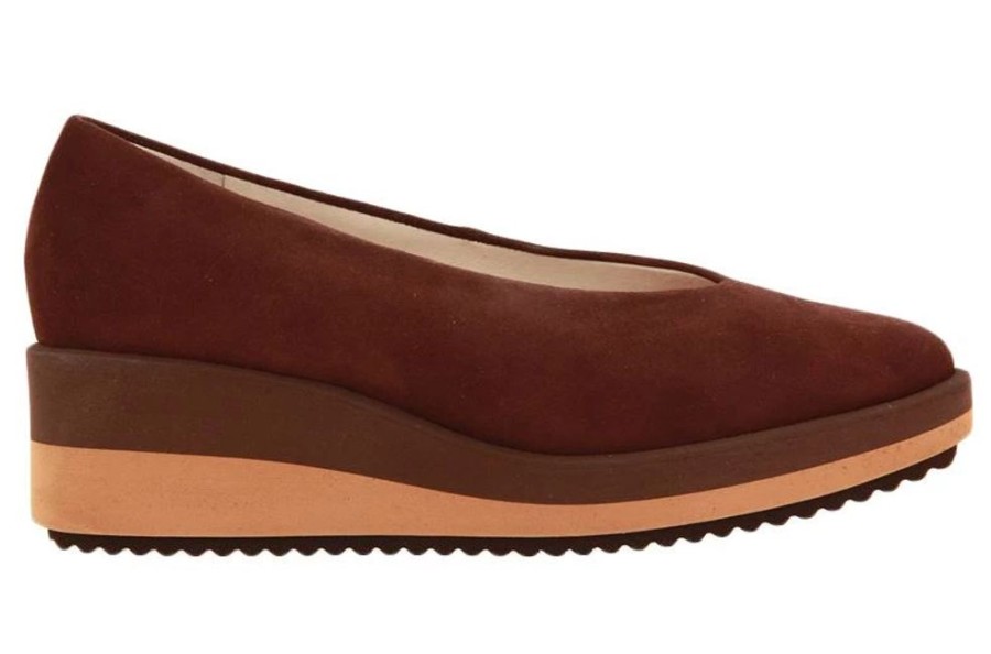 Damen Gadea Keilschuhe | Gadea Slipper Ante Caoba (39)