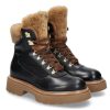 Damen Camerlengo Warmfutter | Camerlengo Schnu00Fcrboots Gefu00Fcttert Princes Gomma- Schwarz