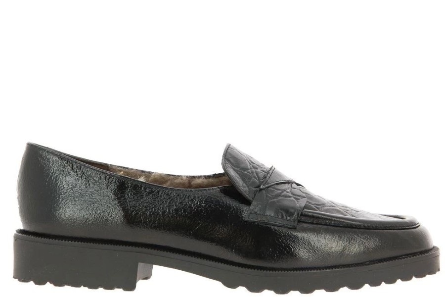 Damen Brunate Warmfutter | Brunate Slipper Gefu00Fcttert Dany Urano Nero