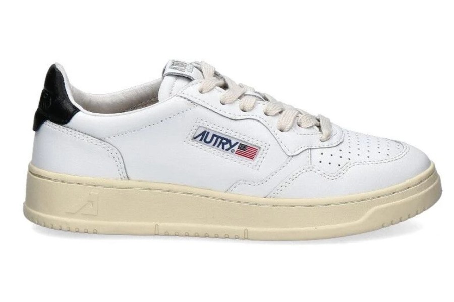 Damen Autry Sneaker | Autry Sneaker Low Woman White Black Ll22