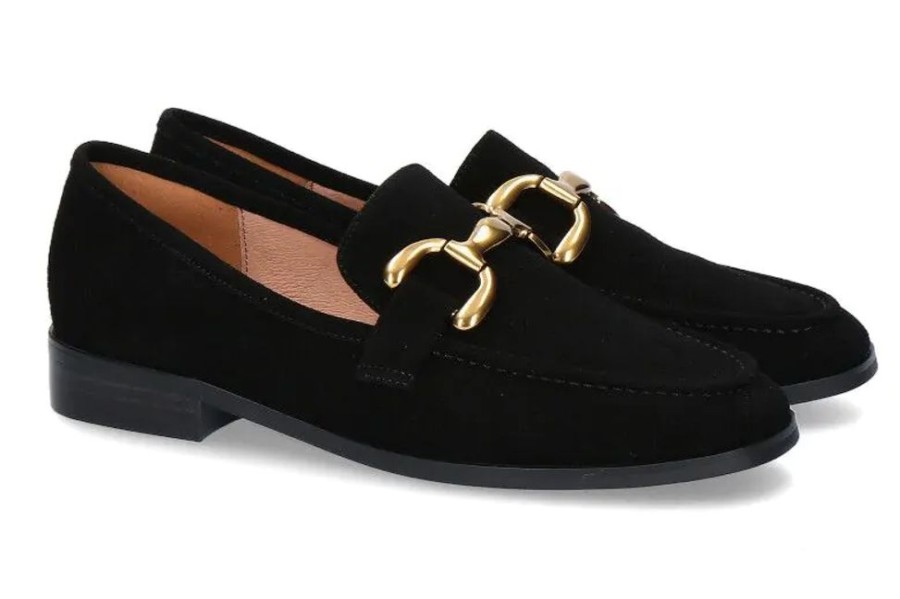 Damen Bibi Lou Slipper | Bibi Lou Loafer Zagreb - Black