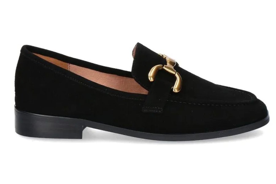 Damen Bibi Lou Slipper | Bibi Lou Loafer Zagreb - Black