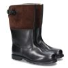 Herren Ludwig Reiter Stiefeletten / Stiefel | Ludwig Reiter Stiefel Maronibrater Schwarz Braun