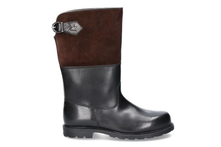 Herren Ludwig Reiter Stiefeletten / Stiefel | Ludwig Reiter Stiefel Maronibrater Schwarz Braun