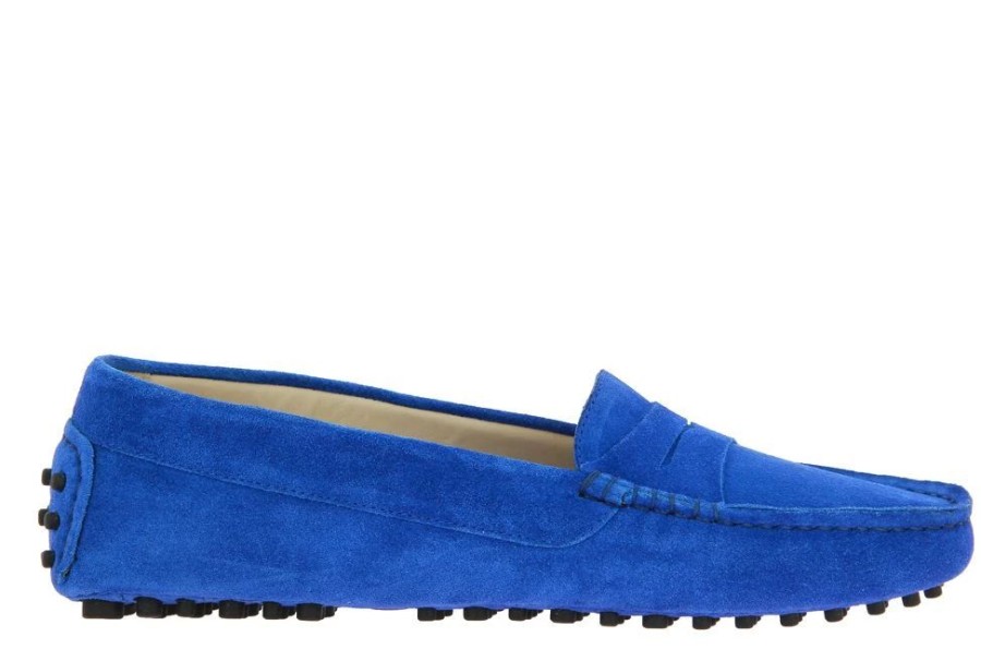 Damen ScarpaRossa Mokassin | Scarparossa Slipper Gomma Elettrico Blue