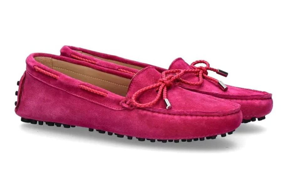 Damen ScarpaRossa Mokassin | Scarparossa Mokassin Velour Fuxia