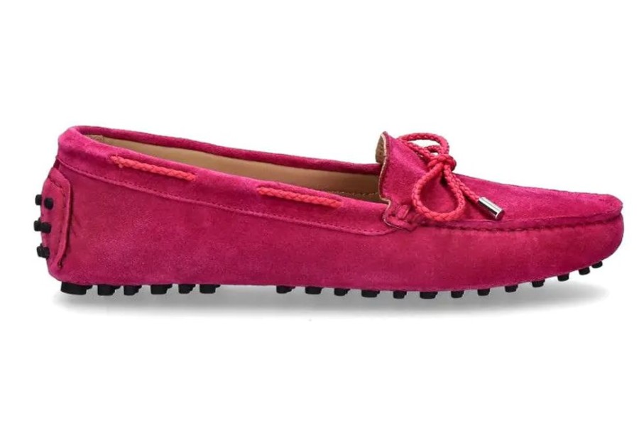 Damen ScarpaRossa Mokassin | Scarparossa Mokassin Velour Fuxia