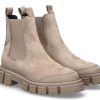 Damen Kennel und Schmenger Booties | Kennel & Schmenger Boots Soft Nubuk Taupe Staub