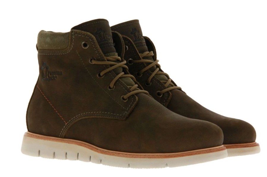 Herren Panama Jack Warmgefuttert | Panama Jack Stiefelette Gefu00Fcttert Tyson Igloo C1 Nobuck Kaki (44)