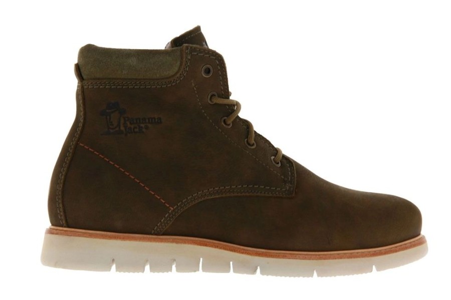 Herren Panama Jack Warmgefuttert | Panama Jack Stiefelette Gefu00Fcttert Tyson Igloo C1 Nobuck Kaki (44)