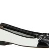 Damen Lorbac Ballerinas | Lorbac Ballerina Molly Nero Bianco