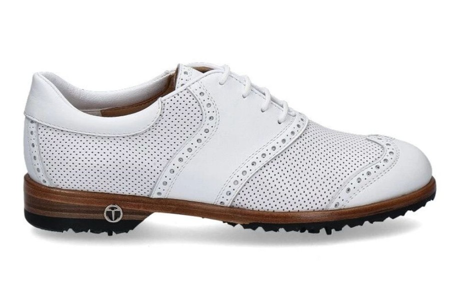 Damen Tee Golf Shoes Golfschuhe | Tee Golf Shoes Damen- Golfschuh Susy Vitello Bianco (41)