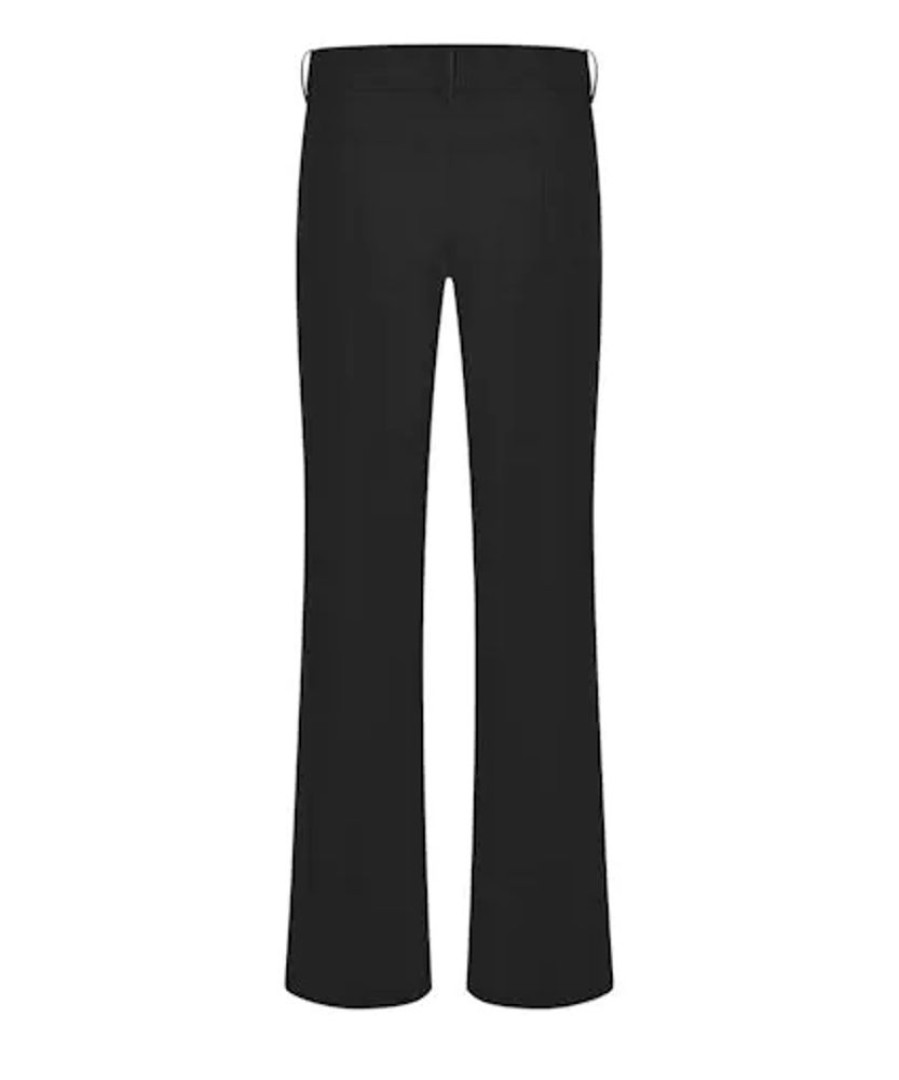 Damen Cambio Hosen | Cambio Hose Farah Wool Substitute Double -Black