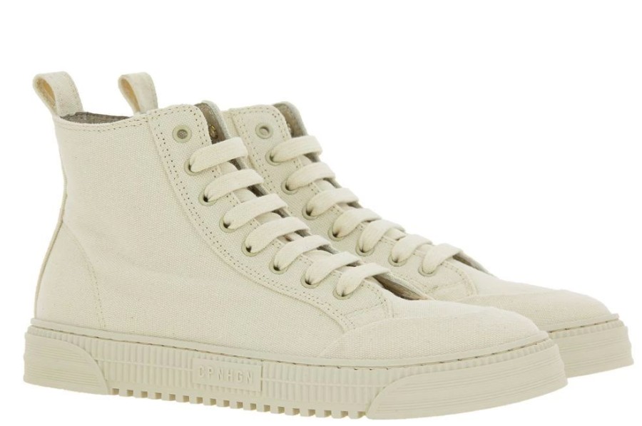 Damen Copenhagen Sneaker | Copenhagen Studios Mid-Cut Cph774 Canvas Nature