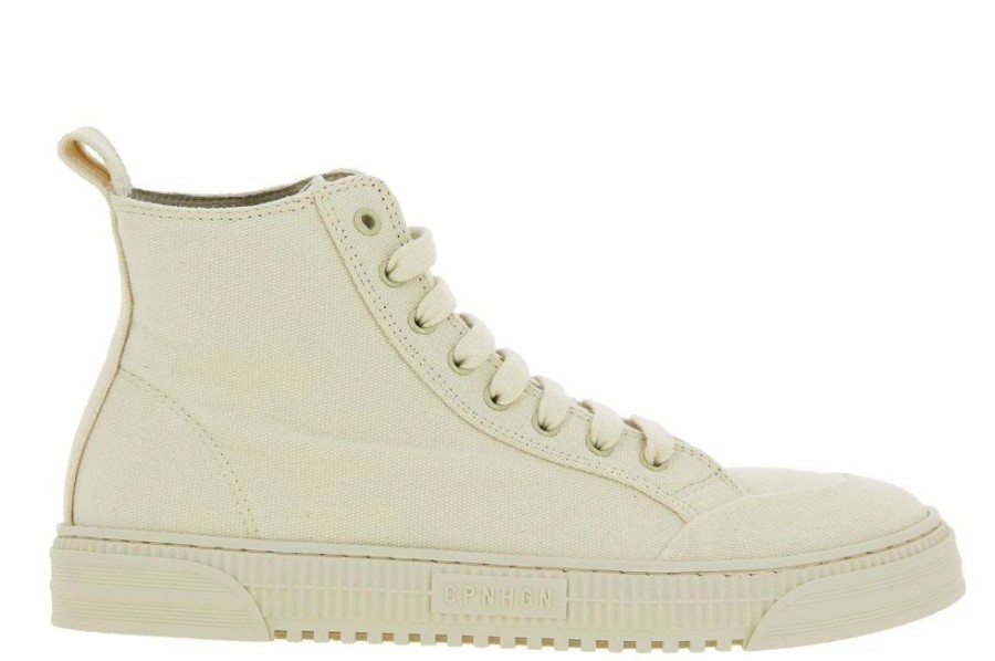 Damen Copenhagen Sneaker | Copenhagen Studios Mid-Cut Cph774 Canvas Nature