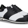 Damen Tee Golf Shoes Golfschuhe | Tee Golf Shoes Damen- Golfschuh Susy Vitello Nero Bianco Waterproof