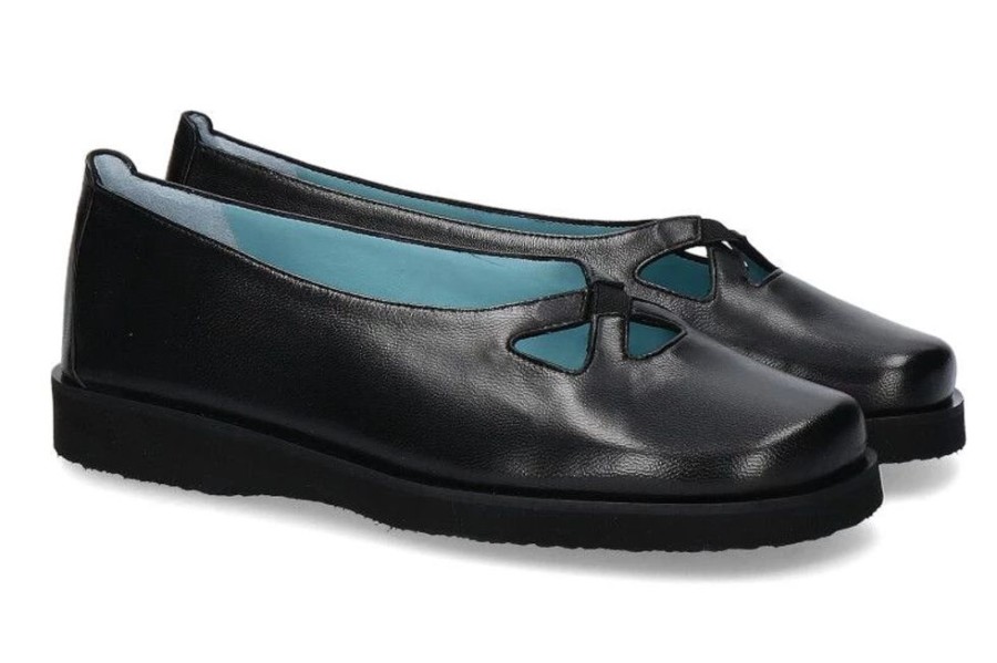 Damen Thierry Rabotin Ballerinas | Thierry Rabotin Ballerina Kivalina Nappa Nero (38U00Bd)