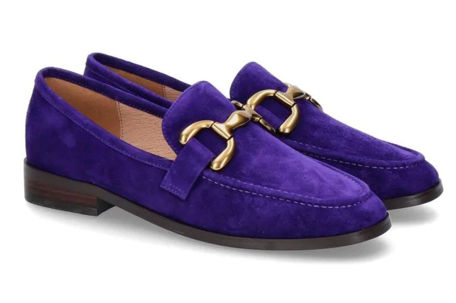 Damen Bibi Lou Slipper | Bibi Lou Loafer Zagreb Azul Tinta- Violett